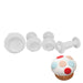 Mini Round Plastic Plunger - NY Cake | Cake Decorating & Baking Supplies