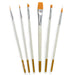 Round & Flat Brush Set of 6 - NY Cake | Cake Decorating & Baking Supplies