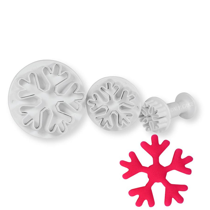 Special Snowflake Plunger - NY Cake | Cake Decorating & Baking Supplies