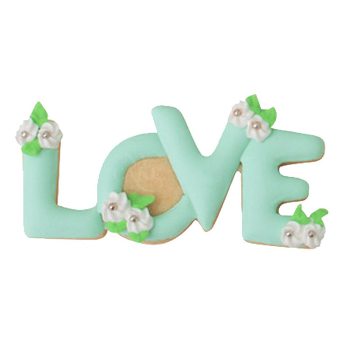 "Love" Cookie/Pastry Cutter (Stainless Steel) - NY Cake | Cake Decorating & Baking Supplies