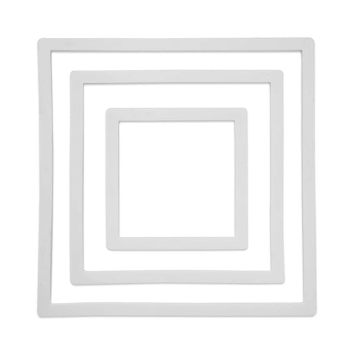 Chocolatier's Silicone Frame Set - Square - NY Cake | Cake Decorating & Baking Supplies