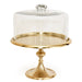 11 3/4" Gold Classic Cake Stand by NY Cake - NY Cake | Cake Decorating & Baking Supplies