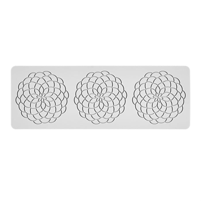 "Lattice" Lace Tuile Silicone Mold - NY Cake | Cake Decorating & Baking Supplies