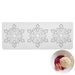 Diamond Snowflake Lace Tuile Silicone Mold - NY Cake | Cake Decorating & Baking Supplies