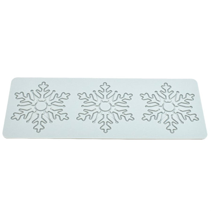 Diamond Snowflake Lace Tuile Silicone Mold - NY Cake | Cake Decorating & Baking Supplies