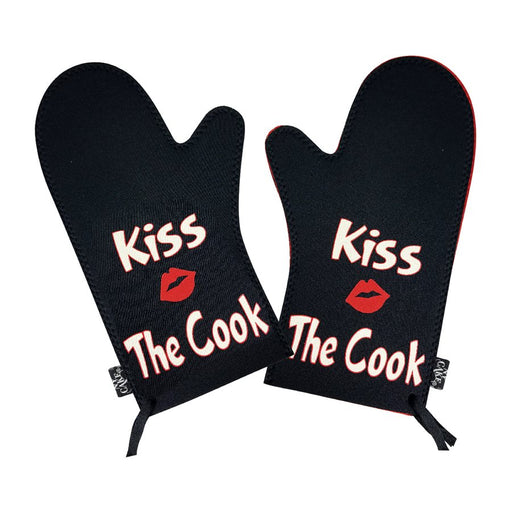 Kiss the Cook Oven Mitt - NY Cake | Cake Decorating & Baking Supplies