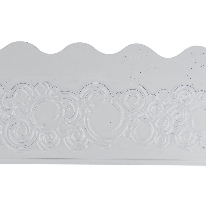 Curly Wave Plastic Impression Mat - NY Cake | Cake Decorating & Baking Supplies