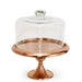 10 1/2" Rose Gold Classic Cake Stand by NY Cake - NY Cake | Cake Decorating & Baking Supplies