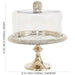 12 1/4" Silver Diamond Cake Stand by NY Cake - NY Cake | Cake Decorating & Baking Supplies