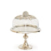 10 1/2" Silver Cake Stand w/ Jeweled Dome by NY Cake - NY Cake | Cake Decorating & Baking Supplies