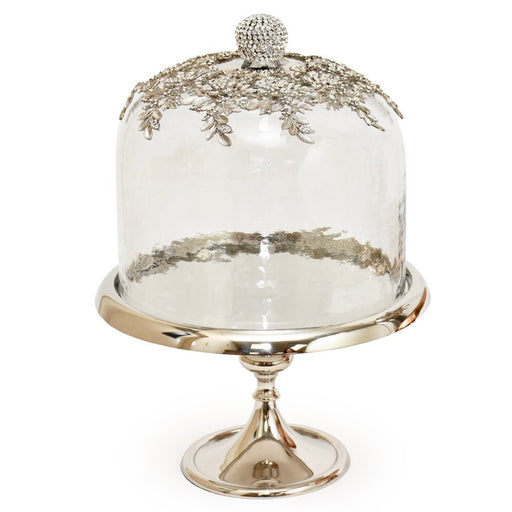 12" Silver Royal Dome Cake Stand by NY Cake - NY Cake | Cake Decorating & Baking Supplies