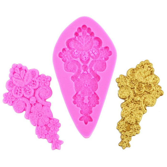 Victoria Lace Mold - NY Cake | Cake Decorating & Baking Supplies