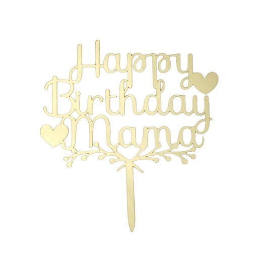 Happy Birthday Mama Cake Topper - NY Cake | Cake Decorating & Baking Supplies