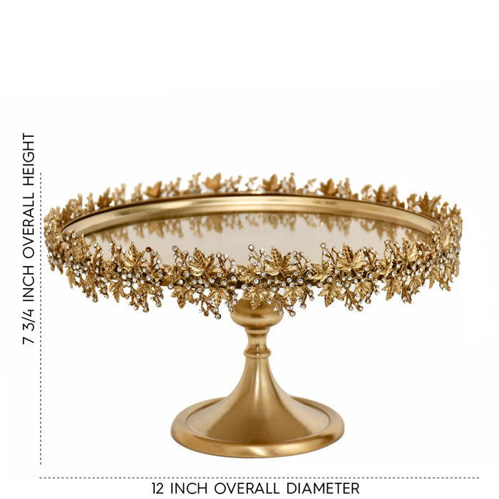 14" Gold Tiara Cake Stand by NY Cake - NY Cake | Cake Decorating & Baking Supplies