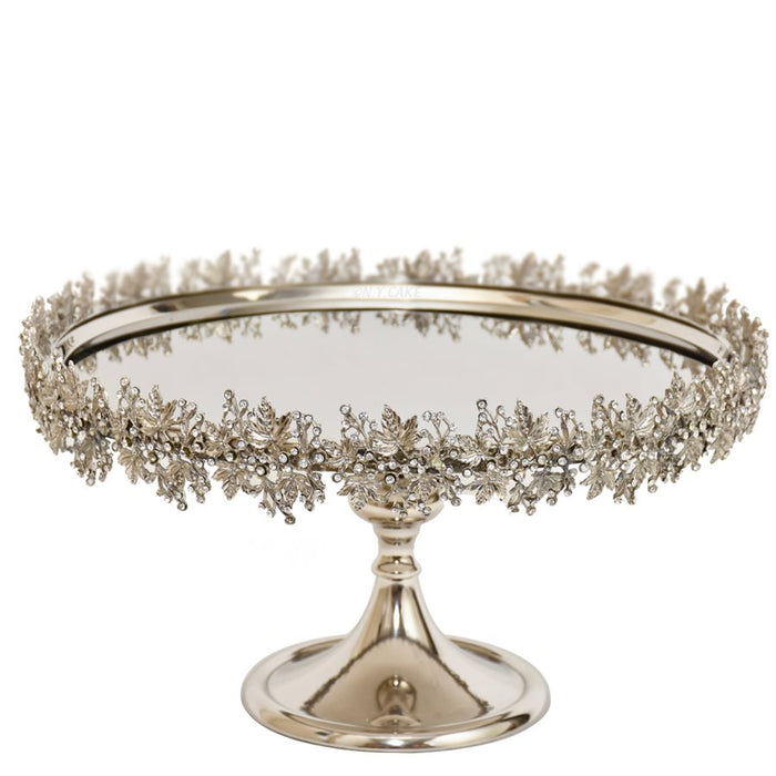 14" Silver Tiara Cake Stand by NY Cake - NY Cake | Cake Decorating & Baking Supplies