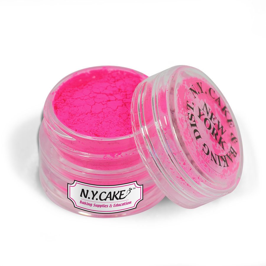 Neon Pink petal dust 4 gram cake decorating color
