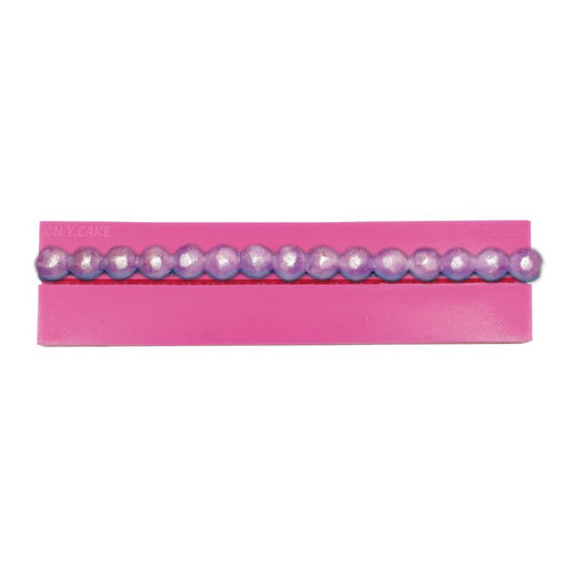 12mm bead border silicone mold for fondant cake decorating