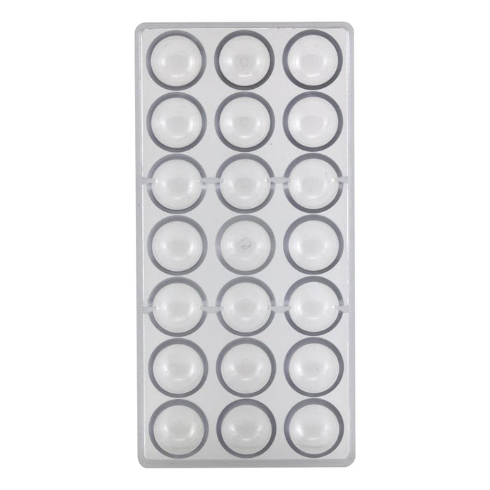 Bon Bon 1 3/16" Polycarbonate Chocolate Mold - NY Cake | Cake Decorating & Baking Supplies