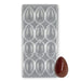 Plain Medium Egg Polycarbonate Chocolate Mold - NY Cake | Cake Decorating & Baking Supplies