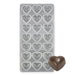 Pillow Heart Polycarbonate Chocolate Mold - NY Cake | Cake Decorating & Baking Supplies