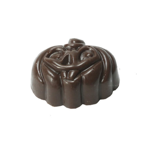 Pumpkin Polycarbonate Chocolate Mold - NY Cake | Cake Decorating & Baking Supplies