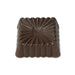 Fluted Square Polycarbonate Chocolate Mold - NY Cake | Cake Decorating & Baking Supplies