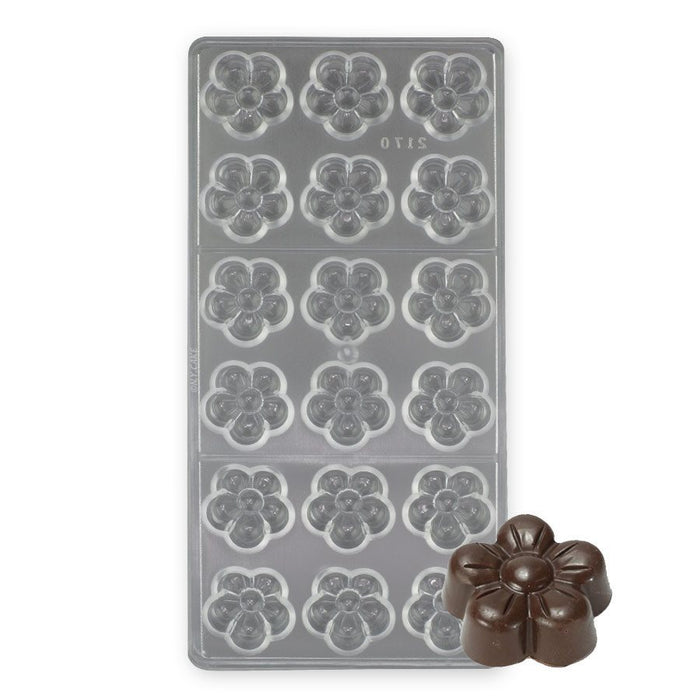 Blossom Polycarbonate Chocolate Mold - NY Cake | Cake Decorating & Baking Supplies