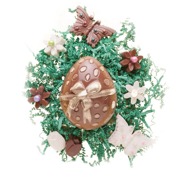 3D Large Easter Egg Polycarbonate Chocolate Mold - NY Cake | Cake Decorating & Baking Supplies