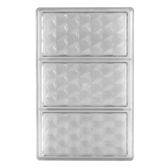 Cubic Geometry Polycarbonate Chocolate Mold - NY Cake | Cake Decorating & Baking Supplies