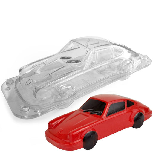 3D Race Car Polycarbonate Chocolate Mold - NY Cake | Cake Decorating & Baking Supplies