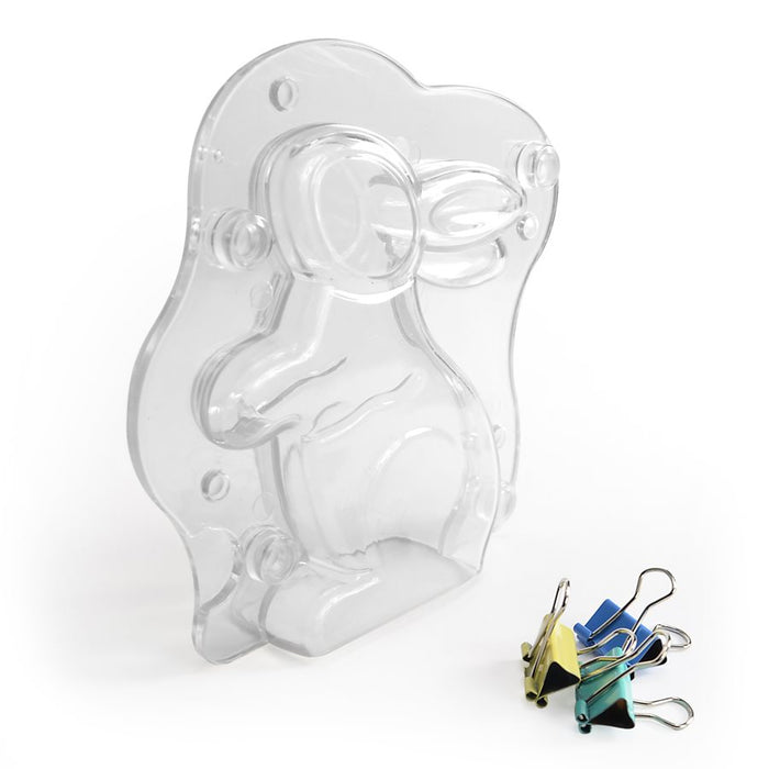 3D Rabbit Polycarbonate Chocolate Mold - NY Cake | Cake Decorating & Baking Supplies