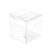 Crystal Clear Pop & Lock Cupcake Box 2" x 2" x 2" - NY Cake | Cake Decorating & Baking Supplies