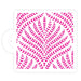 NY Cake Palm Leaves cake stencil 11 3/4 x 9 3/4 inch tropical leaf pattern
