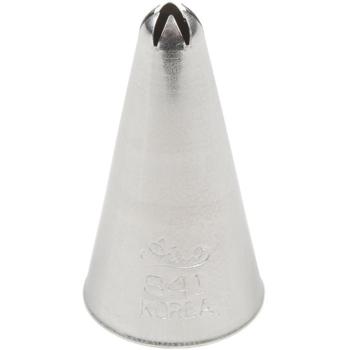 Ateco 841 closed star stainless steel piping tip for cake decorating