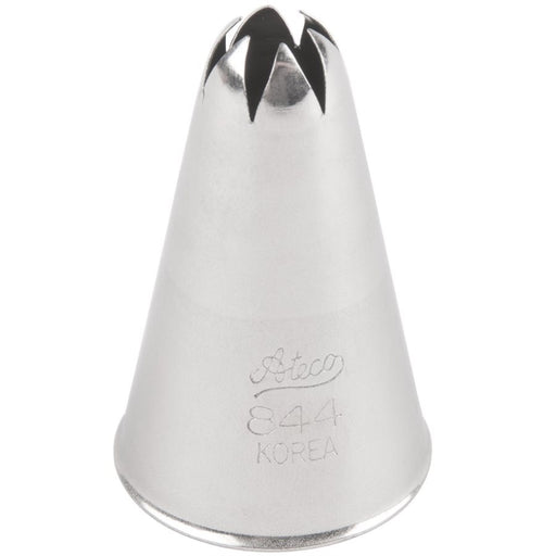Ateco 844 closed star stainless steel piping tip for cake decorating