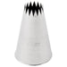 Ateco #866 French Star stainless steel piping tip for cake decorating