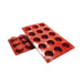 NY Cake Petit Four silicone baking and freezing mold with 24 one-ounce cavities for mini cakes, mousse, chocolates and desserts