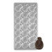 Polycarbonate chocolate mold with 21 pineapple-shaped cavities for creating tropical chocolates, party favors, pralines, and confectionery treats.