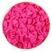 Pink heart sprinkles 4 oz for Valentine's Day cakes and desserts