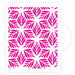NY Cake Pinnate Leaves cake stencil 11 3/4 inch repeating leaf pattern