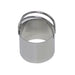 2 inch plain round stainless steel cookie cutter for cookies, biscuits, fondant, pastries and dough cutting