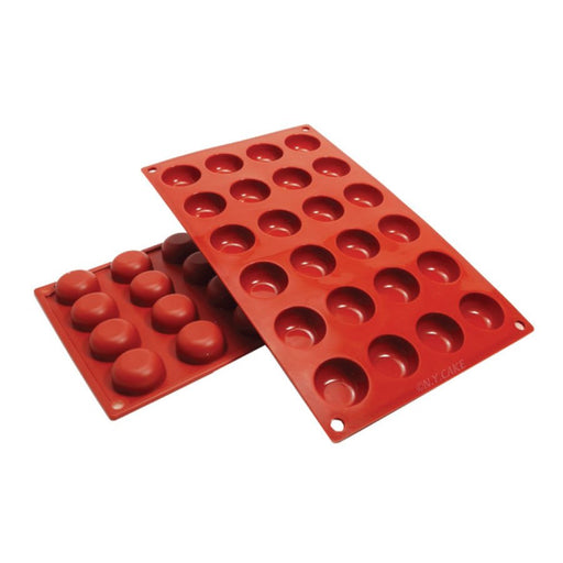 NY Cake Pomponette 0.6 oz silicone baking mold for chocolates, mousse, mini cakes, pastries and desserts