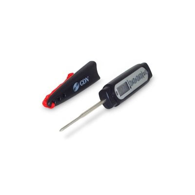 CDN ProAccurate Q2-450X waterproof digital pocket thermometer with stainless steel probe for baking, candy making and cooking