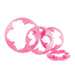 Quick Peony Cutter Set of 4 for creating realistic fondant peony flowers for wedding cakes, cupcakes, cookies and cake decorating.