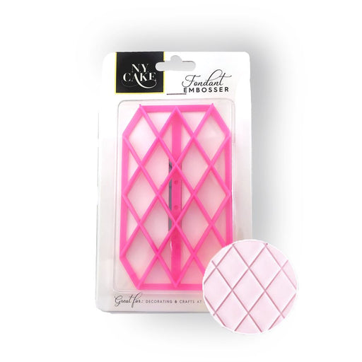 quilted embosser fondant cookie decorating tool