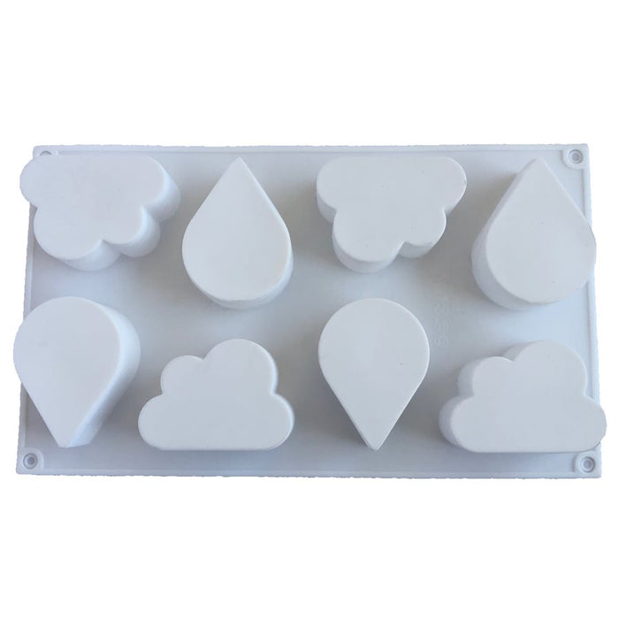 Rain Cloud Silicone Baking & Freezing Mold - NY Cake | Cake Decorating & Baking Supplies