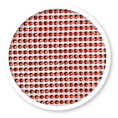 Red Rhinestone Cake Bling 10 Yards - NY Cake | Cake Decorating & Baking Supplies