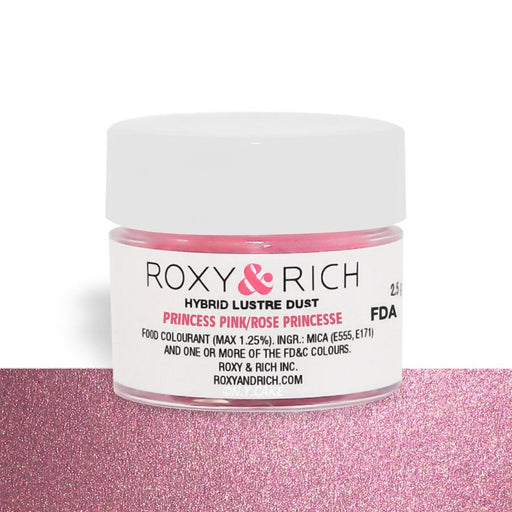 Princess Pink Edible Luster Dust By Roxy Rich 2.5 gram - NY Cake | Cake Decorating & Baking Supplies