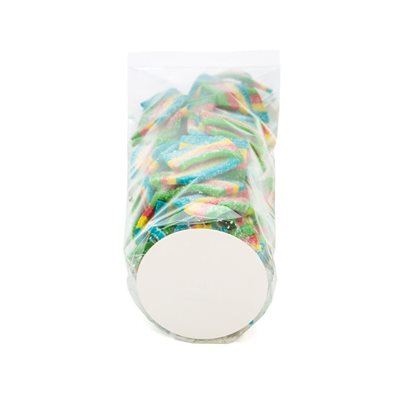 Cellophane Bags 2" x 10" Round Bottom w/ Paper Base Pack of 50 - NY Cake | Cake Decorating & Baking Supplies