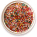 rainbow coarse sugar crystals colored decorating sugar for baking
